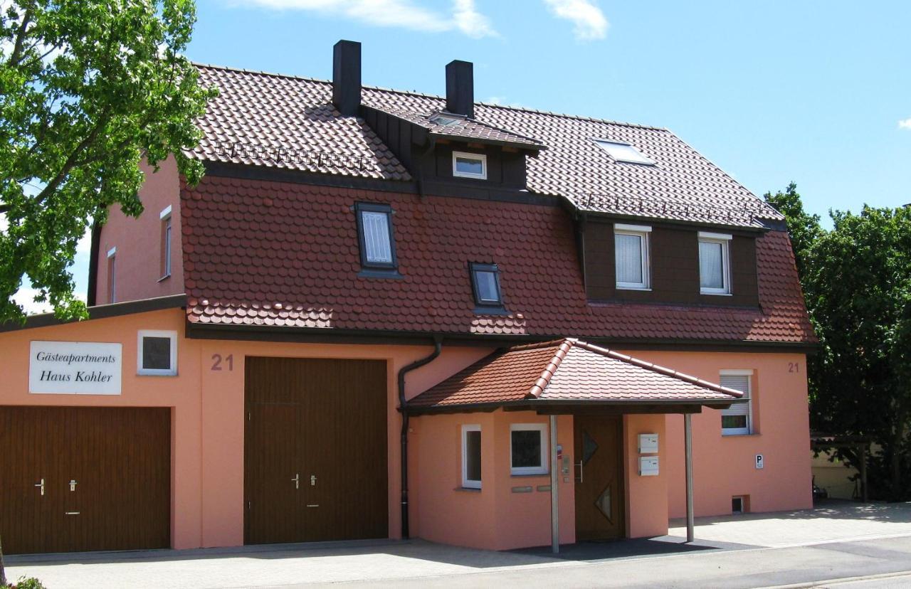 Gaesteapartments Haus Kohler Abstatt Eksteriør billede